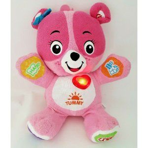 VTECH CORA THE SMART CUB PLUSH BEAR PINK STUFFED